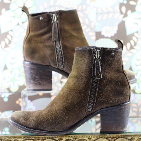 Diesel Suede Ankle Boots - Picture 11 of 16